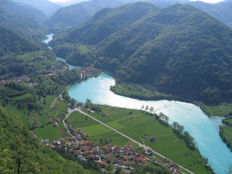 Apartament Hisa Taljat Most na Soči Zewnętrze zdjęcie