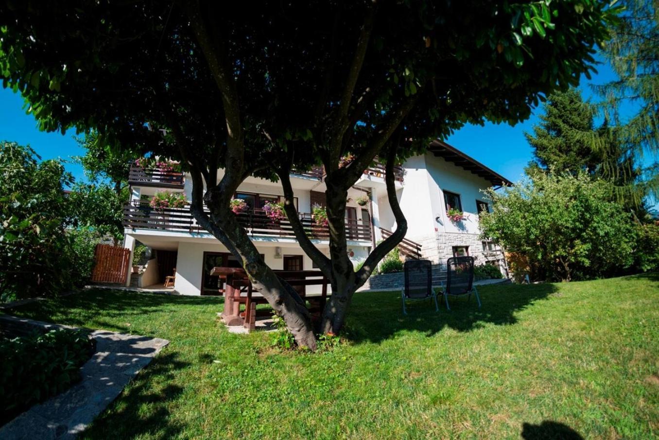 Apartament Hisa Taljat Most na Soči Zewnętrze zdjęcie